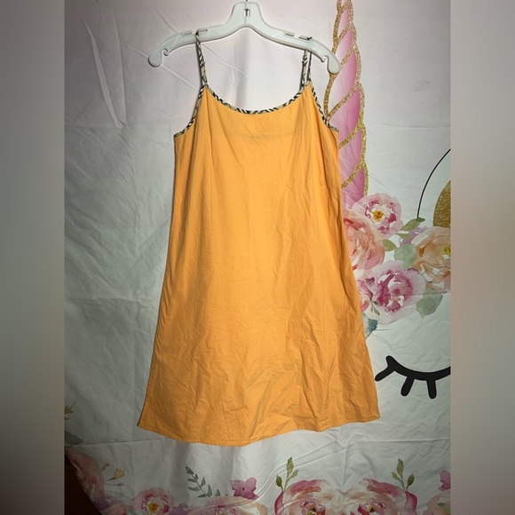 Burberry Other - Burberry Orange Chemise with Patterned Straps